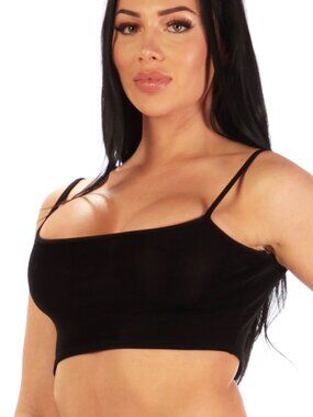 Slinky Knit String Tank Top